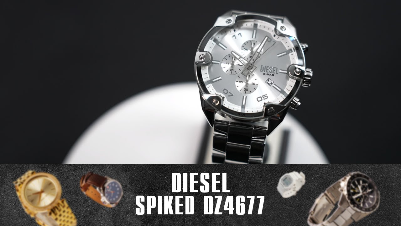 Годинник Diesel Spiked DZ4677 - купити за ціною 7895 грн в Києві