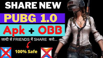 How to Share PUBG Mobile 1.0 new version | Share #pubg without shareit and xender & without download