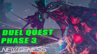 PSO2:NGS Duel Quest Phase 3 (No Defi Augments) SL/FI First Time Clear
