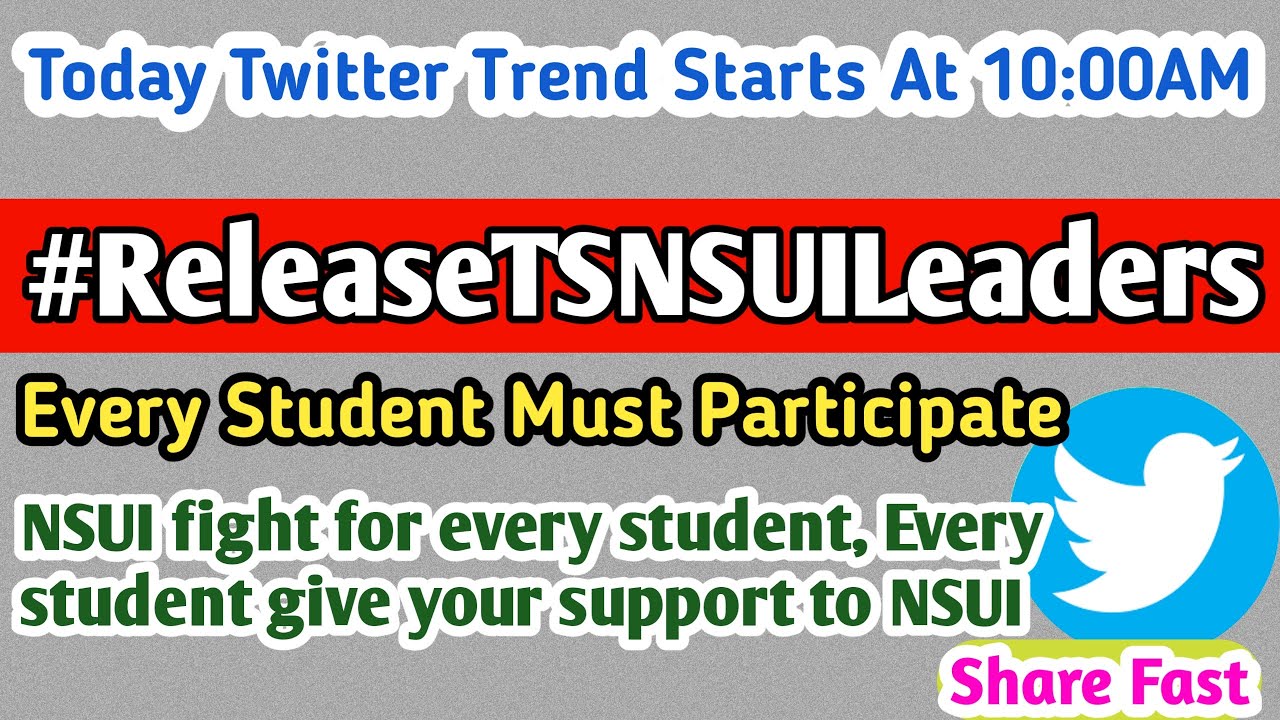 Today twitter trend starts at 10 am | 