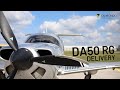 Diamond da50 rg delivery and preparations for around the world flight