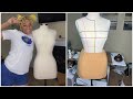 DIY #BBL on Dress Form| How to Upsize a Dress Form (Hips)| Timelapse⏱| ft. Stitch Happens, LLC🫶🏽