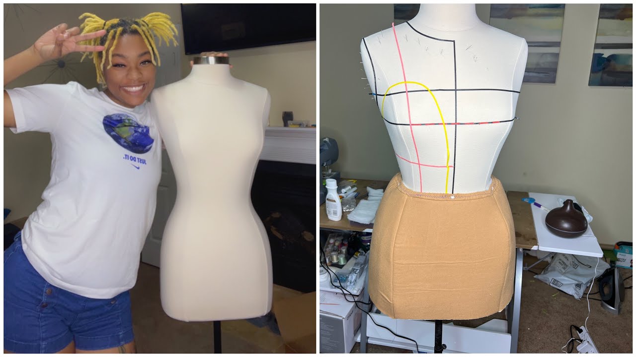 PADDING DRESS FORM FOR DIFFERENT SIZES 