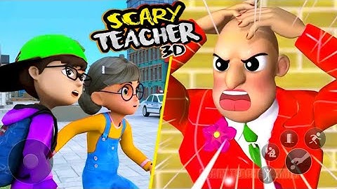 Scary Evil Horror Teacher Scary Prankster 3D Game - Gameplay - Walkthrough [Android - ios]