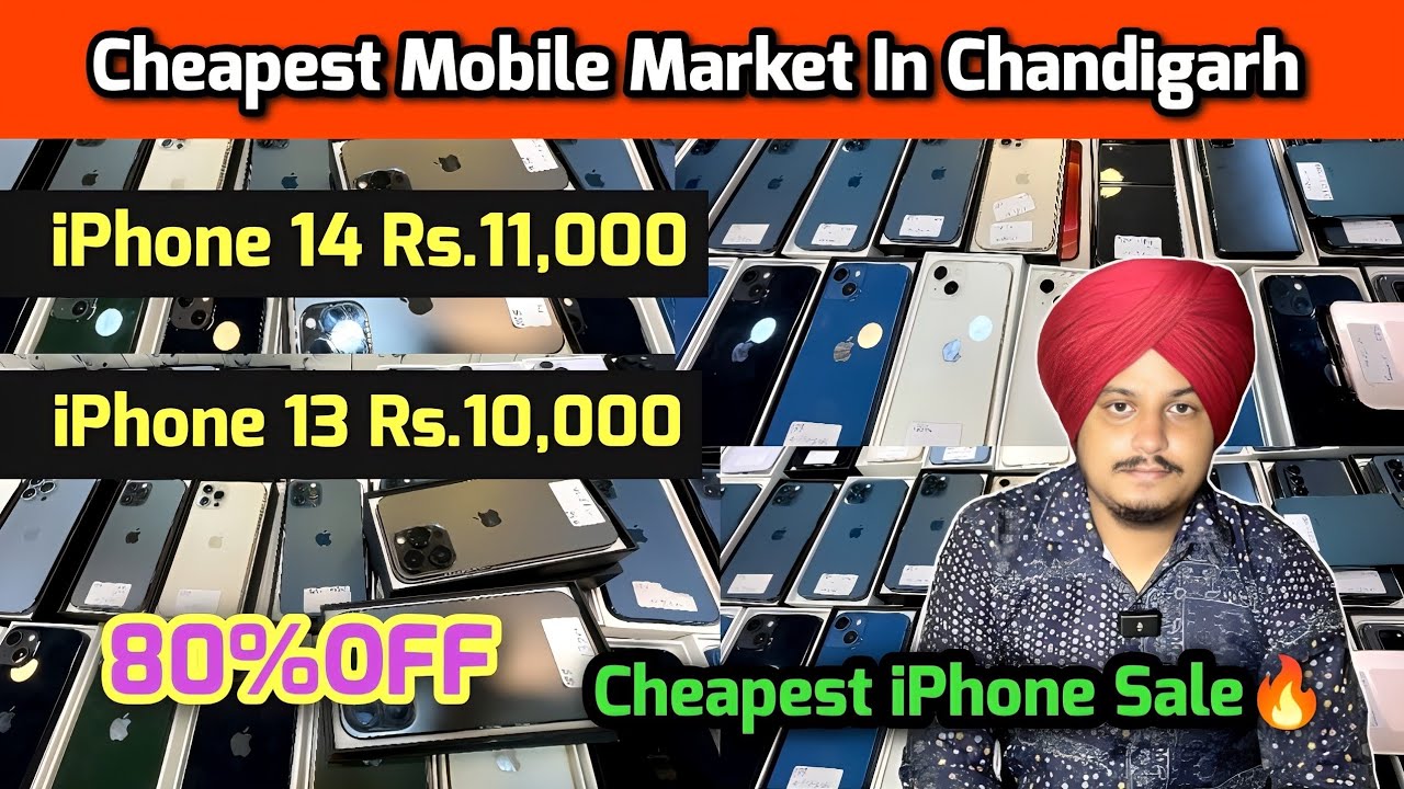 iPhone Mobiles Market In Chandigarh Proof Video iPhone Winners