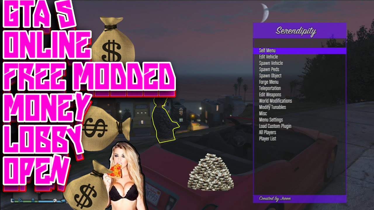 PS3/PS4 GTA 5 Online "FREE MODDED MONEY LOBBIES" After Patch 1.29/1.30(AFTER LASTEST PATCH