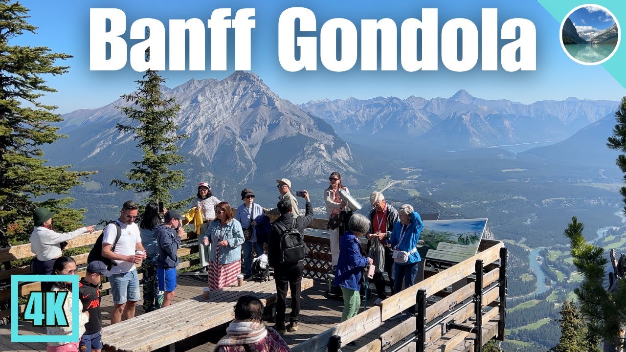 🚠 Banff Gondola Summer 2025 🇨🇦 (Amazing views from Sulphur Mountain!)