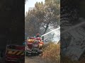 FRENCH FIREFIGHTERS USE PLANES TO HELP WILDFIRES!
