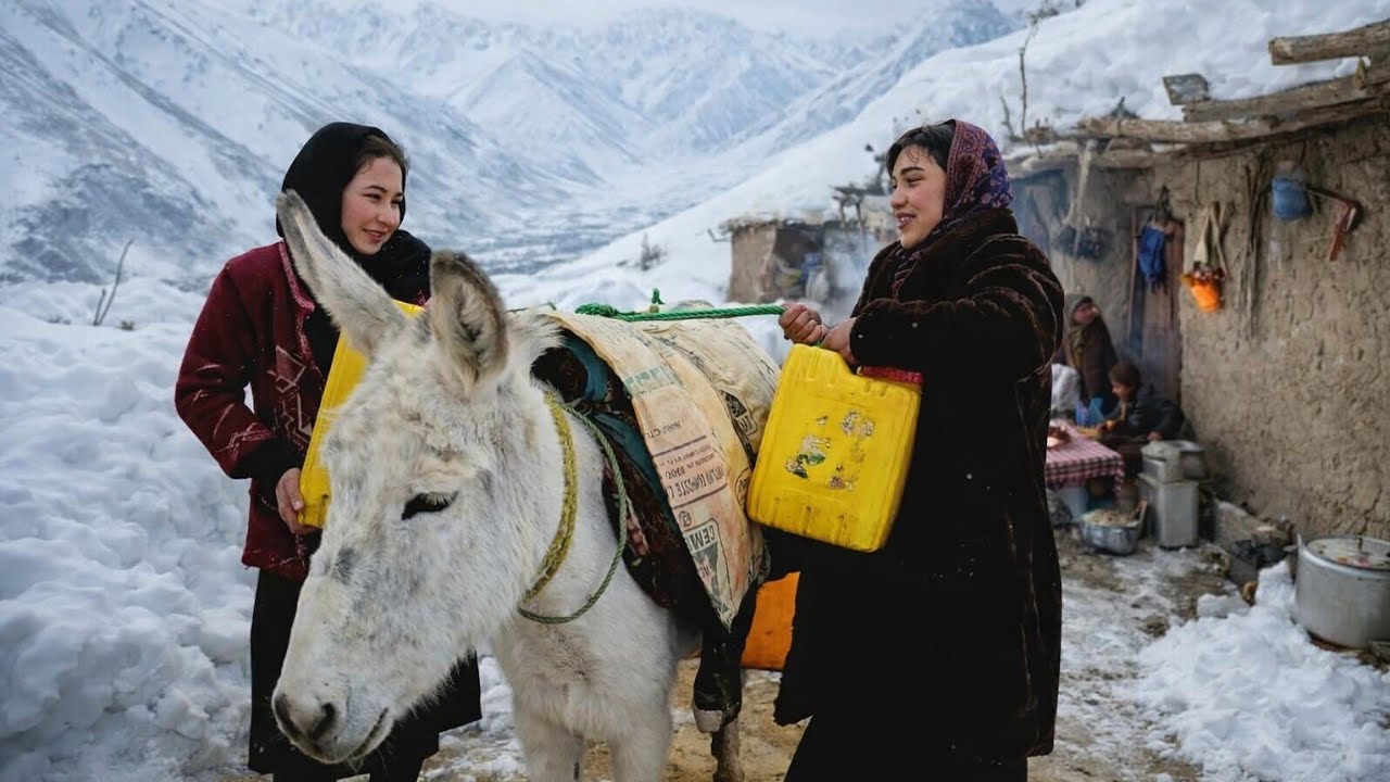 A day life of girls in rural Afghanistan
