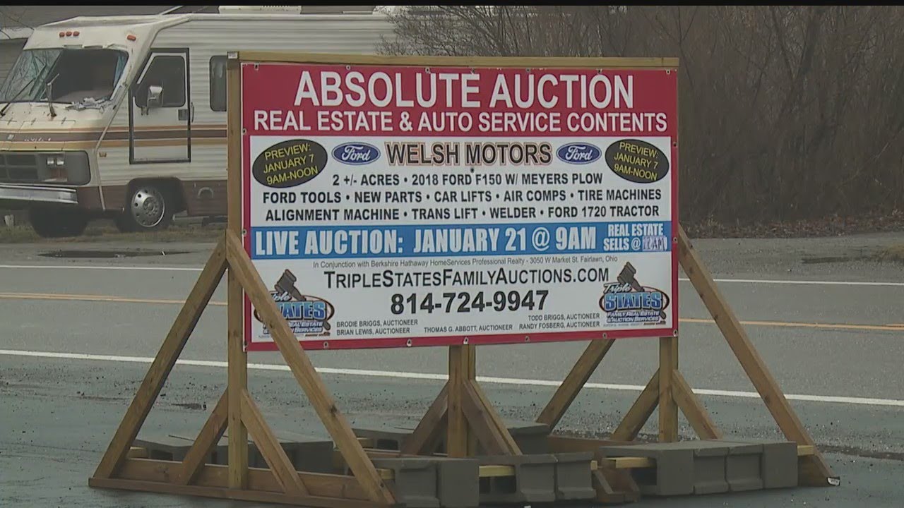 Welsh Motors to hold auction YouTube