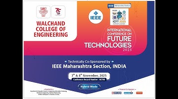 International Conference on Future Technologies 2025 (ICFT 2025) - Day 2 - 08 Nov 2025