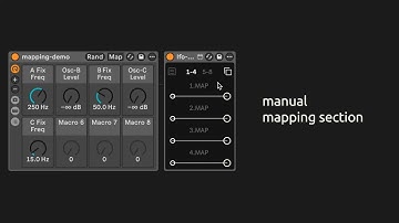 manual: mapping section