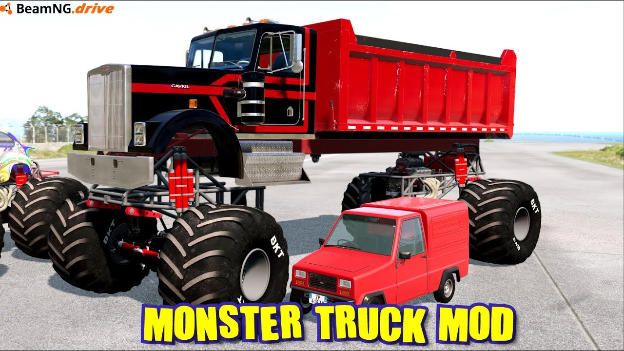 New Monster Truck Mod | GAMES - YouTube