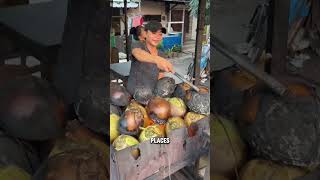 Why Do People In Some Places Burn Or Roast Coconuts And Eat Them?