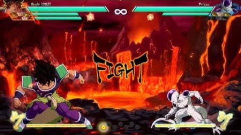 Dbfz: Broly(DBS) solo sparking TOD (Max orb loop)