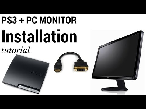 Video: How To Connect Computer And Sony Playstation 3