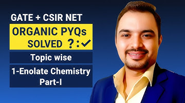 🎯 Master Enolate Chemistry with Solved Previous Year Questions!