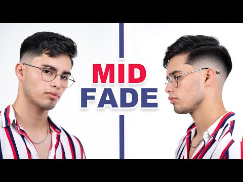 HOW TO MID FADE ON STRAIGHT HAIR