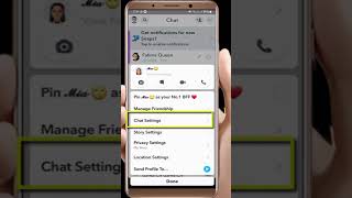 How to Hide Chat on Snapchat in Android/iPhone #shorts screenshot 1