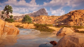 HOW BIG IS THE MAP in Horizon Zero Dawn? Run Across the Map
