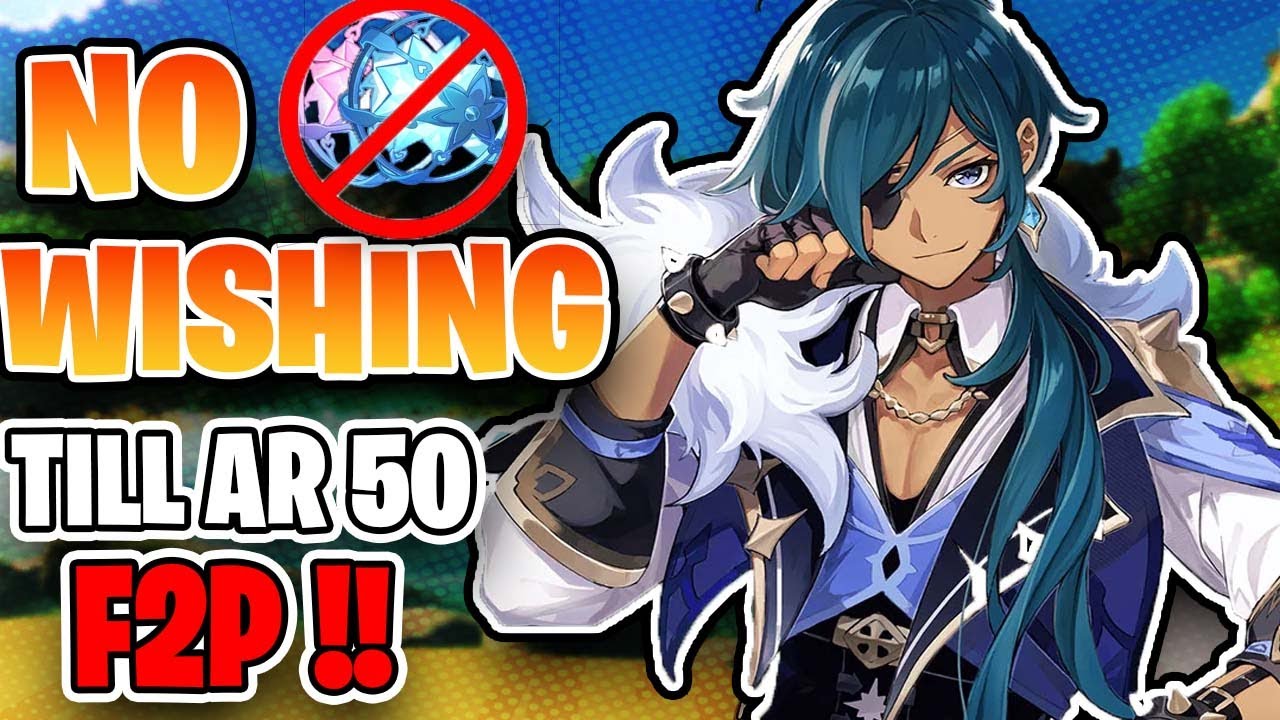 Not Wishing Till Adventurer Rank 50 in Genshin Impact #3 - YouTube