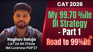 CAT 2026 DILR Preparation | Master Data Interpretation | Part 1 | 99.70%iler Approach