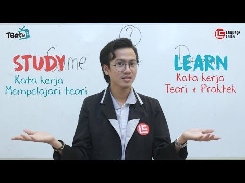 Confusing Words in English - Study vs Learn | TEATU with Mr Diaz - Kampung Inggris LC