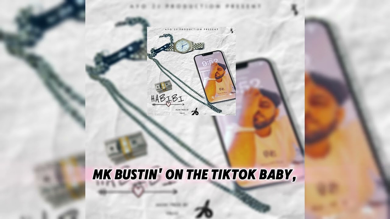 HABIBI - AYO 2J (OFFICIAL LYRICS VIDEO ANIMATION) Prod By 