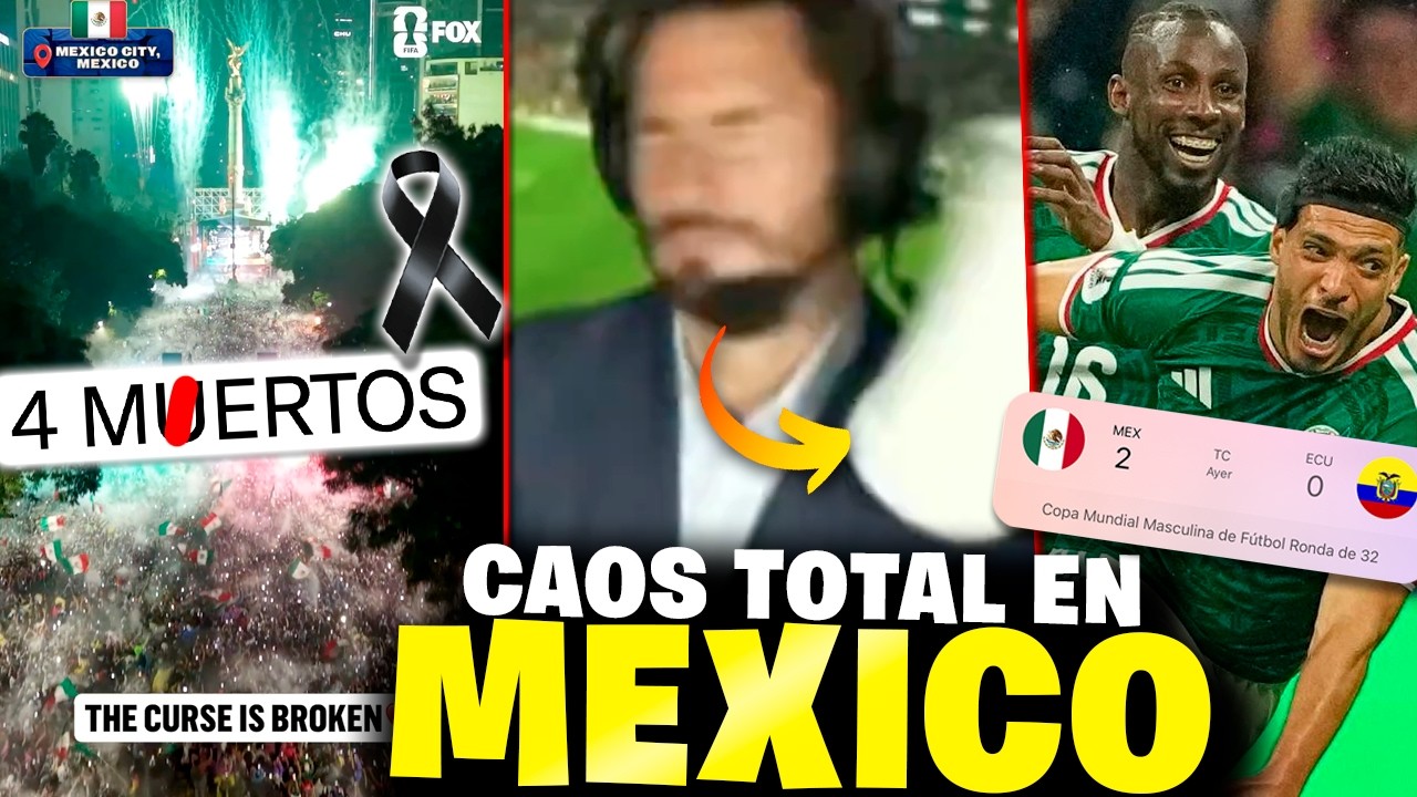 ¡SE DESATÓ EL CAOS! La victoria de México vs Ecuador terminó en TRAGEDIA 💀