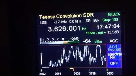 Teensy Covolution SDR