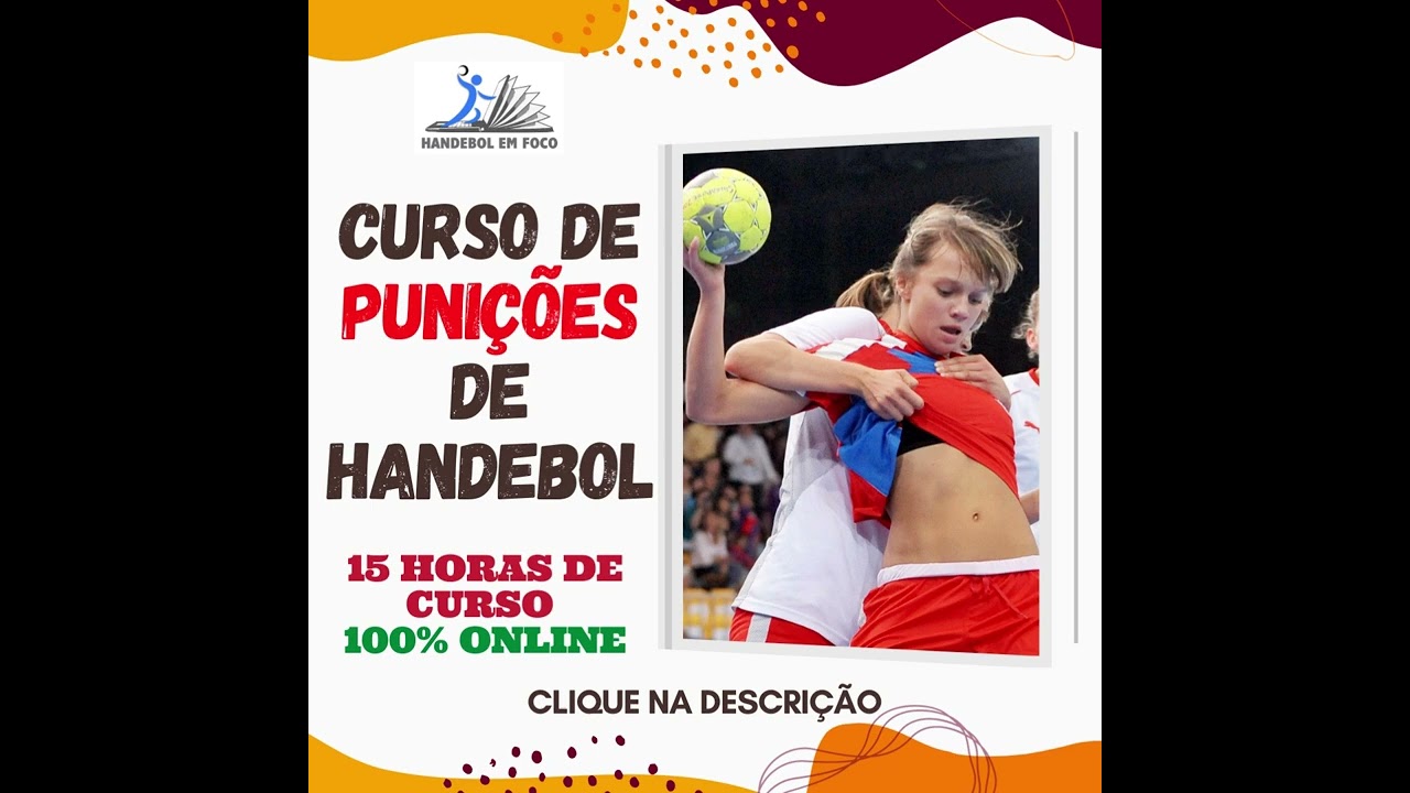 CURSO DE PUNIÇÕES DE HANDEBOL + LIVRO DIGITAL DE HANDEBOL