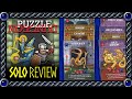 Puzzle Dungeon | Solo Review + Comparing Intro Decks 1 &amp; 2