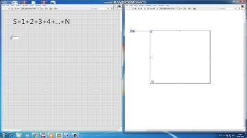 Sum of sequence 1+2 +3+ ...+ N in Labview