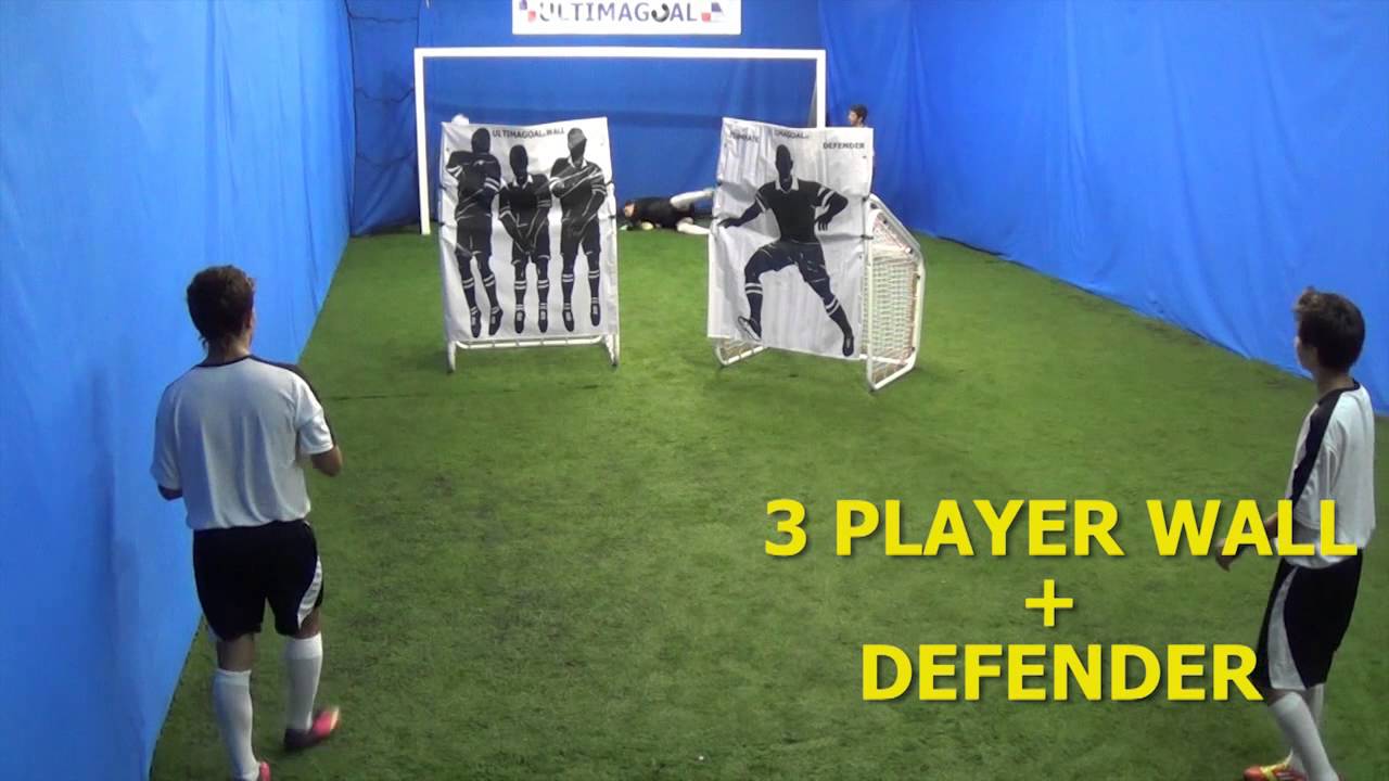 soccer training wall defender YouTube