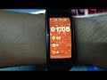 Gear Fit watch face - Xmas Beauty Light