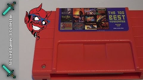 2019 - The Best 100 SNES Games | Multi Game Collection Video Game Cardridge