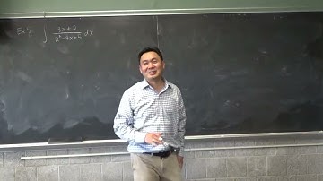 partial fraction expansion when quadratic cannot be factored