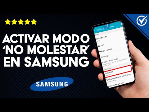 Cómo Activar y Desactivar Modo &#039;No Molestar&#039; en Samsung - Celular y Dispositivos
