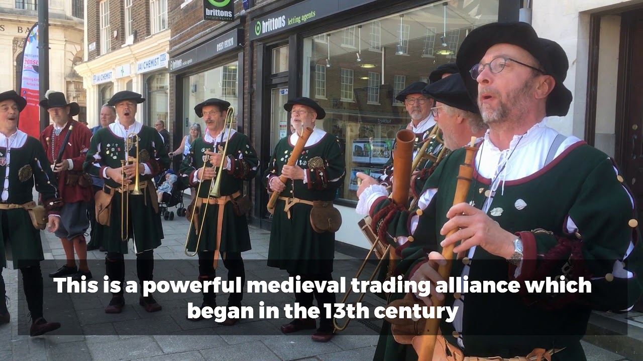 royal regatta dulux Hanse Festival Parade in King's Lynn