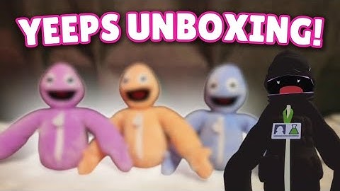 UNBOXING my yeep PLUSHIES in Yeeps: Hide and Seek!