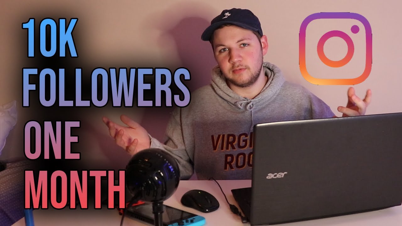 How I grew 10,000 followers on Instagram in 1 month (2020 growth method ...