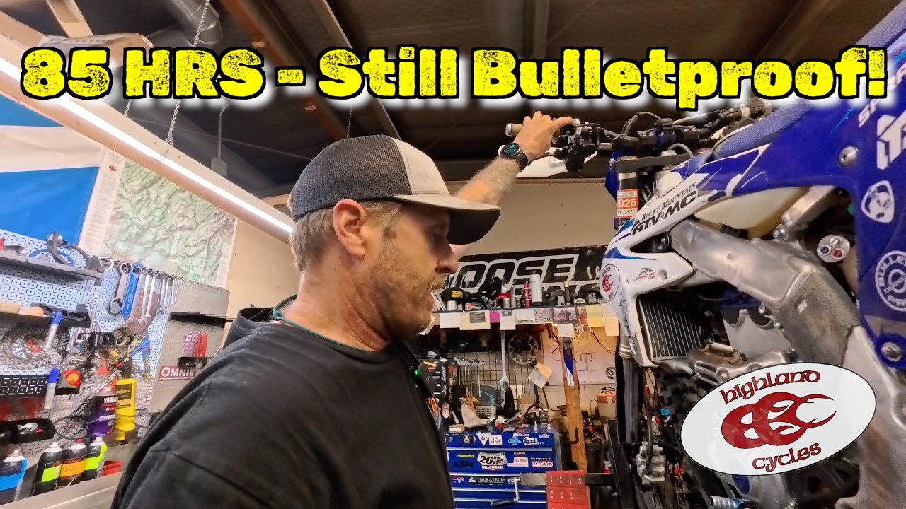 85 часов на WR250F — всё ещё пуленепробиваемый? (Полное обслуживание + тест инструментального ящика)