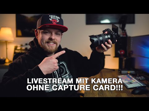 Livestream mit Kamera am PC I OHNE Capture Card I TUTORIAL I 4K