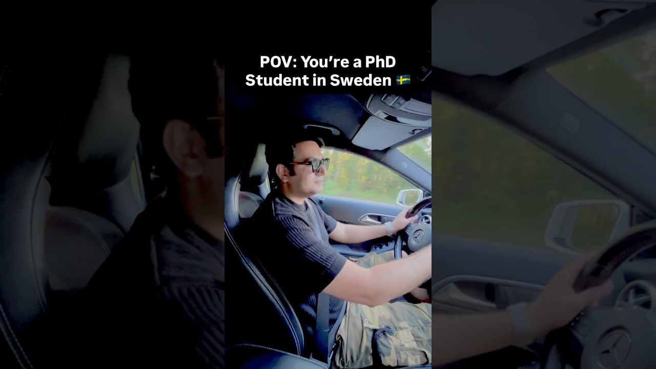 PhD in Sweden = Salary + Work life Balance (Read video description)