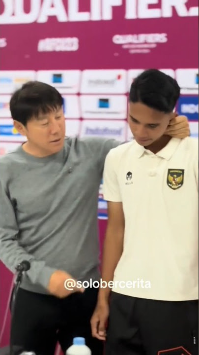 MOMEN MARSELINO FERDINAN DI JEWER COACH SHIN TAE YONG! MUKANYA MUKA PASRAH! #shintaeyong #sty