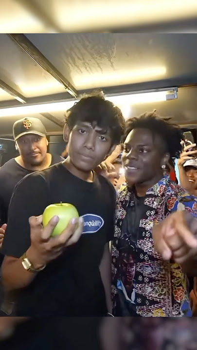 Why IShowSpeed Started Green Apples Code Word🍏🤣 #shorts