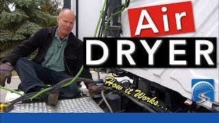 How the Air Dryer Works to Pass CDL Air Brake PreTrip Inspection Test