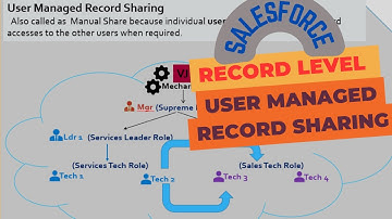 Salesforce Record Level - User Managed Record Sharing: Explained with a Demo