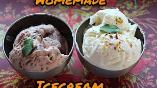Homemade Icecream | Quick ice cream | Ekadashi friendly recipes | kesar icecream screenshot 5