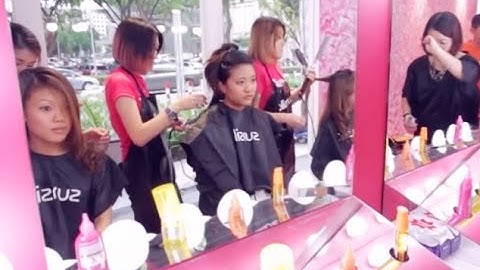 Sunsilk Pop Up Salon - An Award Winning Ad Campaign